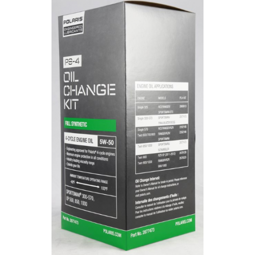 POLARIS OIL CHANGE KIT