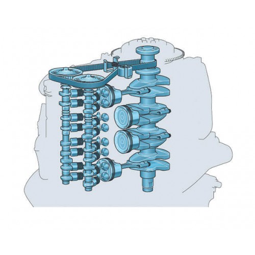 1832cc Four-Cylinder Engine